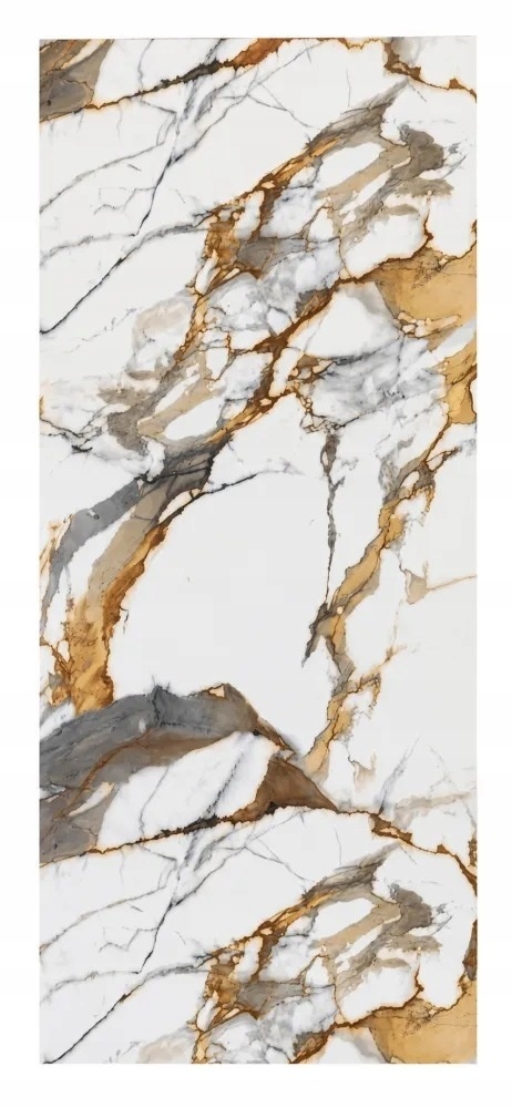 Płyta ŚCIENNA węglowa Panel wododporny ZŁOTY BURSZTYN 280x122x0,3 POŁYSK