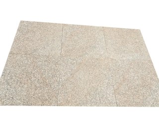 Płytka granitowa beżowo szara płomieniowana G682 40x60x2 cm