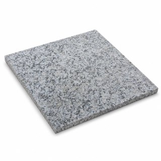 Płytka granitowa szara płomieniowana Bianco Sardo G602 60x60x2 cm