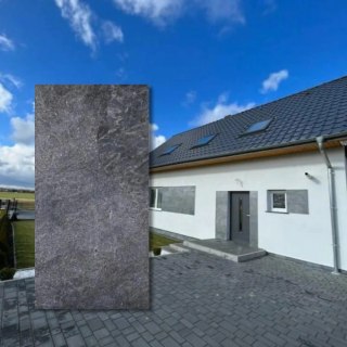 Płytka kwarcytowa Silver Grey naturalna 60x30x1,2 cm
