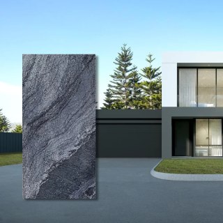 Płytka kwarcytowa Silver Grey szlifowana 60x30x1,2