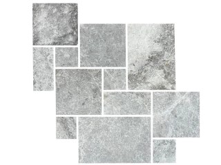 Płytki marmurowe 12 mm Tundra Grey komplet = 0,742m2