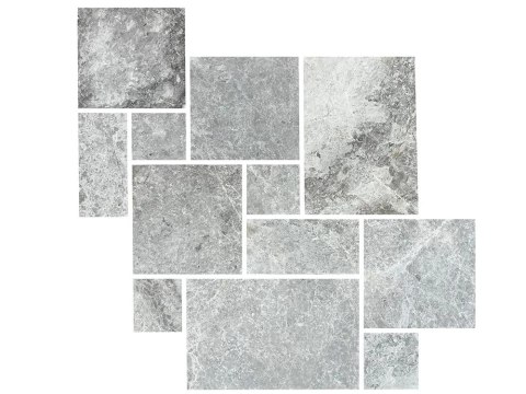 Płytki marmurowe 12 mm Tundra Grey komplet = 0,742m2