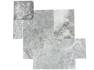 Płytki marmurowe 12 mm Tundra Grey komplet = 0,742m2