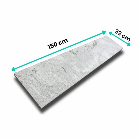 Stopnica / Parapet granitowy Juparana polerowany 150x33x2 cm