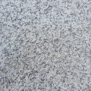 Stopnica granitowa szara płomieniowana G602 135x33x2 Bianco Sardo