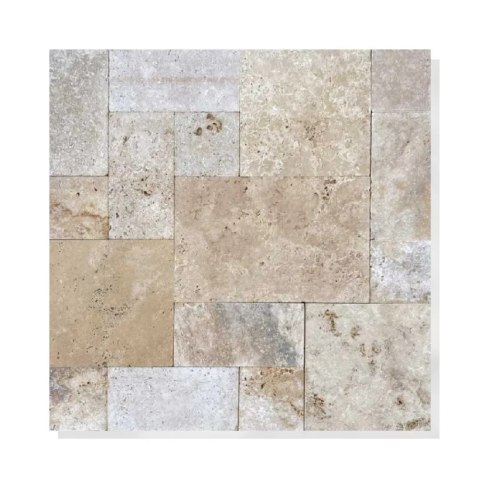 Trawertyn 3cm Beżowy Ivory Classic Mix Antykowany 40,6x61x3 cm