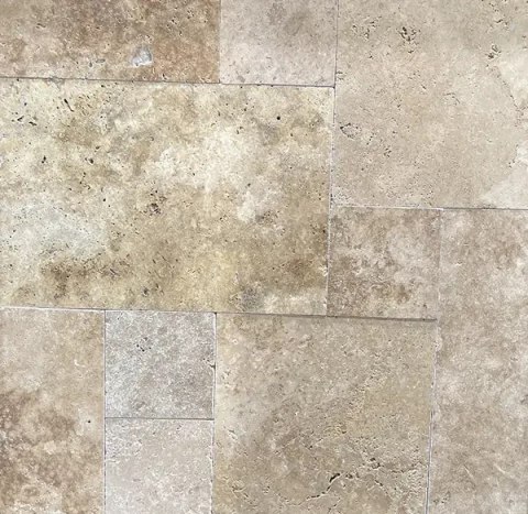 Trawertyn Antyczny Rustic Classic Mix 40,6x61x1,2 cm