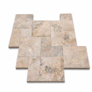 Trawertyn Antyczny Rustic Classic Mix Roman Opus 1kpl= 0,742m2 | Komplet Rzymski
