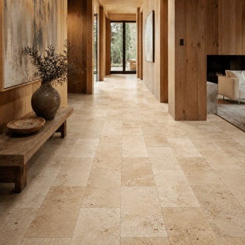 Trawertyn Ivory Classic Mix Bębnowany 40,6x61x1,2 cm