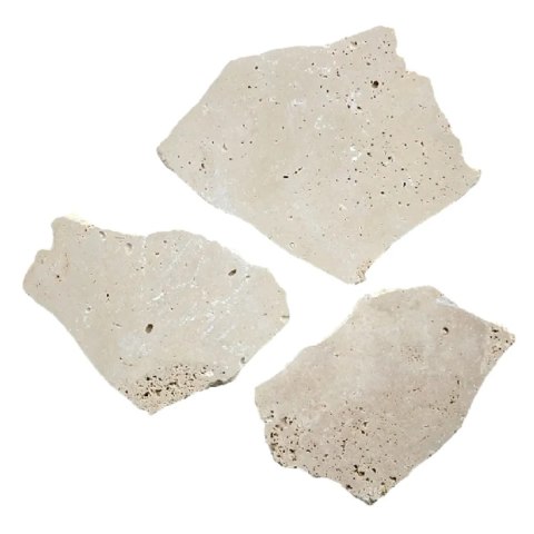 Trawertyn dzikówka / crazy paving SC na taras chodnik Ivory Classic Mix gr. 3cm