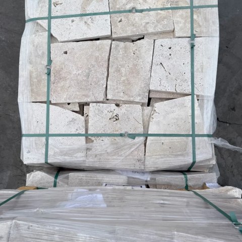 Trawertyn dzikówka / crazy paving SC na taras chodnik Ivory Classic Mix gr. 3cm