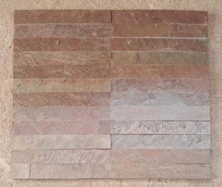 Kamień elewacyjny-dekoracyjny kwarcytowy Copper 7x50 cm