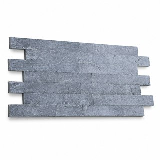 Kamień elewacyjny-dekoracyjny kwarcytowy Silver Grey 7x50 cm