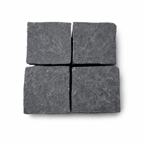Kostka Bazaltowa G690 Płomieniowana - Łupana 10x10x8 cm