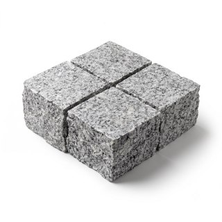 Kostka Granitowa G602 Płomieniowana - Łupana 10x10x16