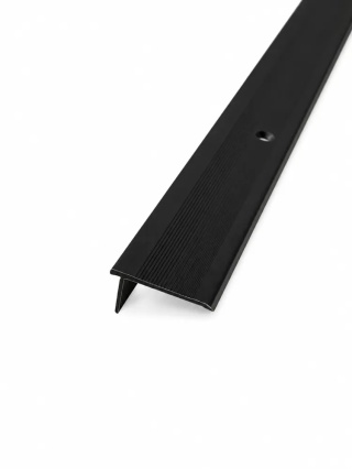 Listwa PROFIL NAROŻNIKOWY DO PŁYT WĘGLOWYCH / SPC / PVC – CZARNY – 270 CM
