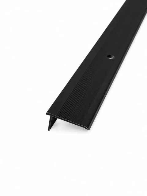 Listwa PROFIL NAROŻNIKOWY DO PŁYT WĘGLOWYCH / SPC / PVC – CZARNY – 270 CM
