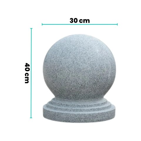 Ogrodowa Kula Granitowa polerowana G603 fi 30 cm