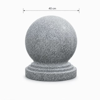 Ogrodowa Kula Granitowa polerowana G603 fi 40 cm