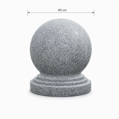 Ogrodowa Kula Granitowa polerowana G603 fi 40 cm