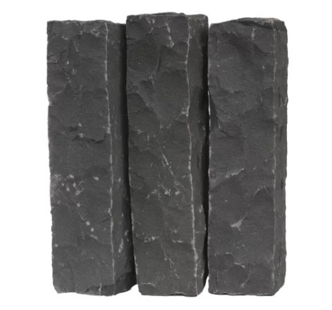 Ogrodowa Palisada Łupana G690 Bazalt Black 33x10x10 cm
