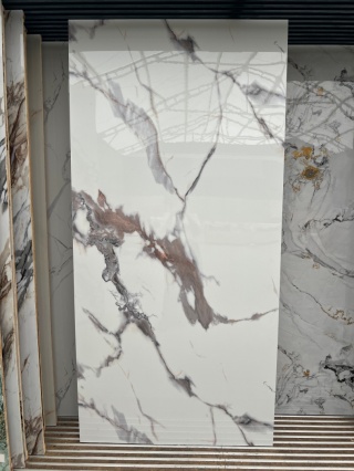 PŁYTA PVC Wodoodporna Misty Marble 280x122 POŁYSK