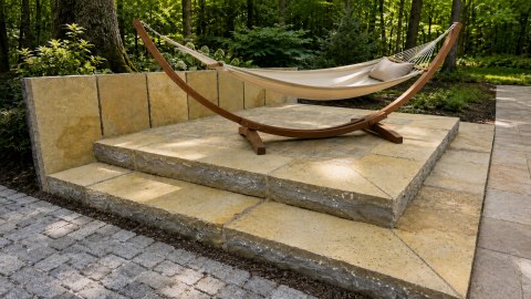 Palisada | Opornik Wapienne Tandur Yellow Limestone 100x40x8 cm
