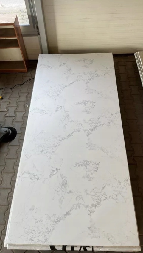Płyta ŚCIENNA Panel wodoodporny PVC ALEXIA WHITE 280x122x0,3cm MATOWA