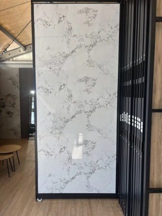 Płyta ŚCIENNA Panel wodoodporny PVC CRYSTAL WHITE 280x122x0,3cm POŁYSK