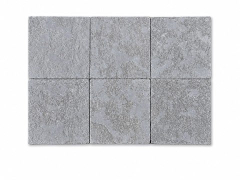 Płytka Tandur Grey Limestone Pół-szlifowana Bębnowana 20x20x1,5 cm