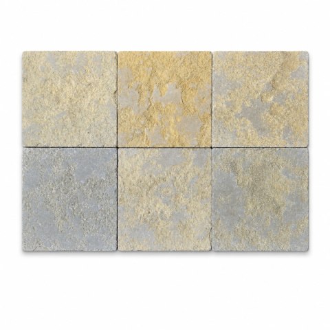 Płytka Tandur Yellow Limestone Pół-szlifowana Bębnowana 20x20x1,5 cm