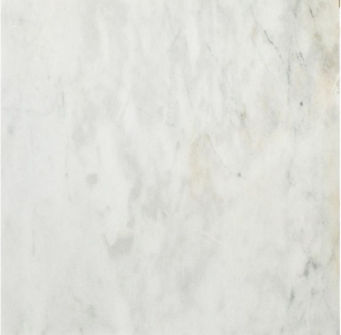 Płytki marmurowe z białego marmuru royal white w rozmiarze 60/60/2 cm, wykończenie polerowane