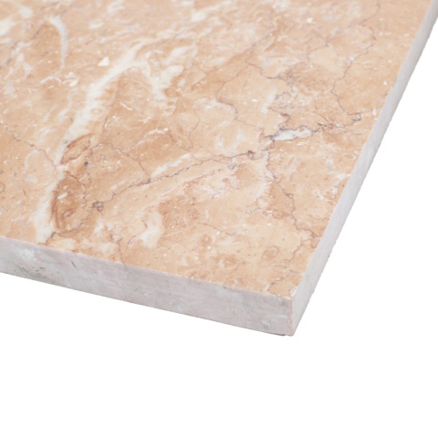 Płytki marmurowe z różowego marmuru Somon Beige w rozmiarze 30/60/2 cm, wykończenie polerowane