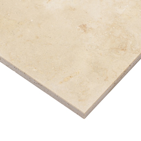 Płytki trawertynowe Classic Light w rozmiarze 23/30,5/1 cm, wykończenie satynowe