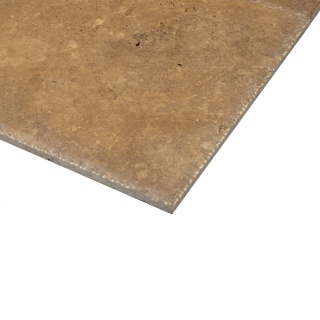 Płytki trawertynowe Noce 30,5/61/1,25 cm, wykończenie szczotkowane