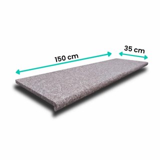 Schodek Granitowy G664 150x35x2 stopnica płomień Bullnose