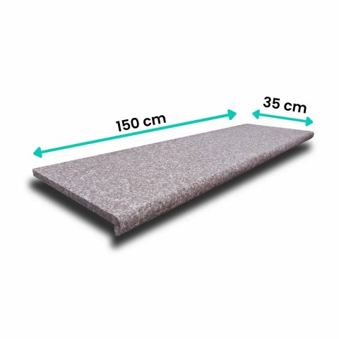 Schodek Granitowy G664 150x35x2 stopnica płomień Bullnose