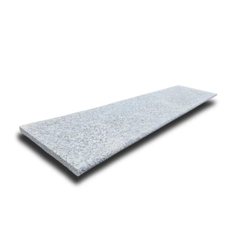 Stopnica Granitowa G602 płomieniowana 160x40x2 cm / 2 krawędzie wykończone