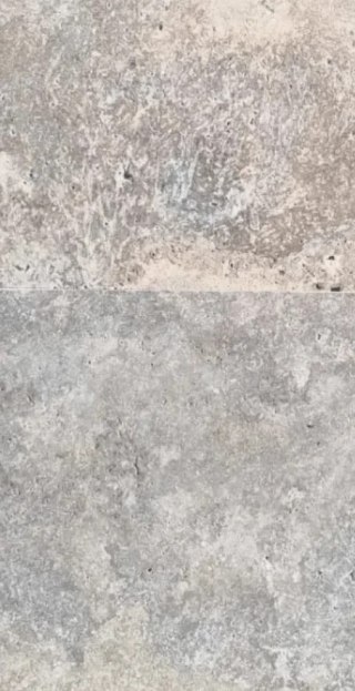 Trawertyn Silver Latte Greige Bębnowany 40,6x61x1,2 cm