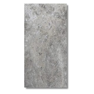 Trawertyn Silver Premium Bębnowany Szlif 61x40,6x1,2 cm