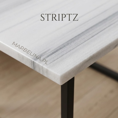 Blat kamienny z białego marmuru MINK 75x60x2cm satyna