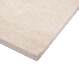 Płytki marmurowe z beżoweg marmuru Beige Crystallino w rozmiarze 30/fle/2 cm, wykończenie polerowane