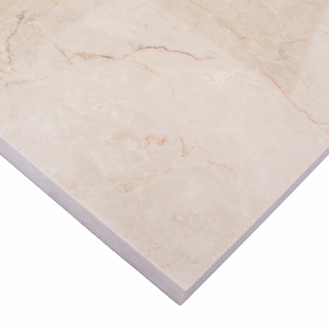 Płytki marmurowe z beżowego marmuru Beige Crystllino w rozmiarze 30/60/2 cm, wykończenie polerowane