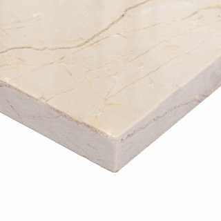 Płytki marmurowe z beżowego marmuru Cream Pino w rozmiarze 12/fle/2 cm, wykończenie polerowane