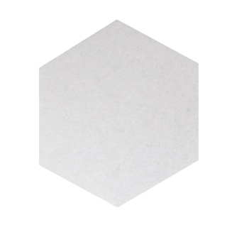 Płytki marmurowe z białego marmuru Bianco Neve w rozmiarze 25/29/1,25 cm, wykończenie szczotkowane