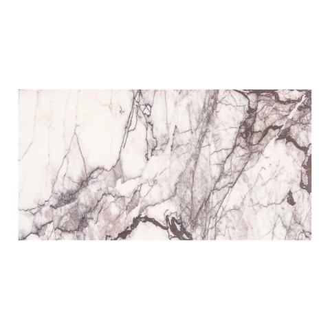 Płytki marmurowe z białego marmuru Lilac w rozmiarze 40/80/2 cm, wykończenie szlifowane