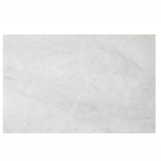 Płytki marmurowe z białego marmuru Royal White w rozmiarze 40/60/2 cm, wykończenie szczotkowane