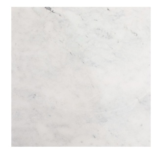 Płytki marmurowe z białego marmuru Royal White w rozmiarze 60/60/2 cm, wykończenie szczotkowane