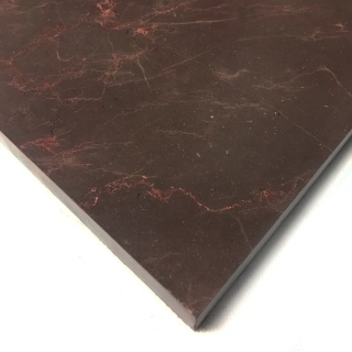 Płytki marmurowe z brązowego marmuru Chocolate w rozmiarze 60/60/2 cm, wykończenie szczotkowane